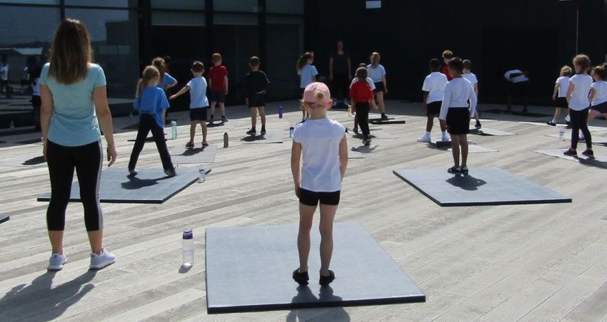 Pupils get on their marks for inaugural Festival of Sport