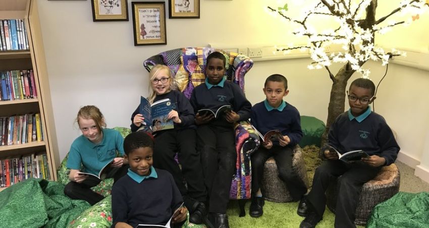 Castle Academy unveils newly refurbished library to promote reading
